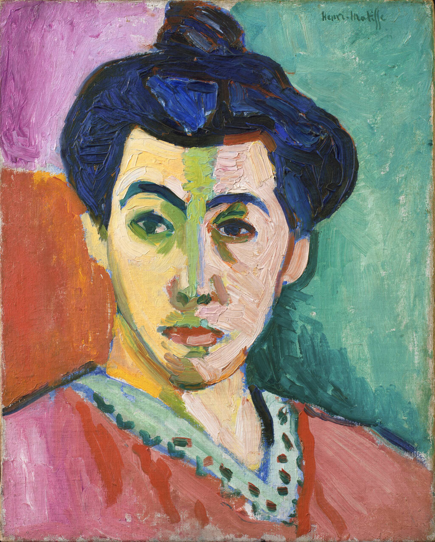 Portrait of Madame Matisse. The Green Line