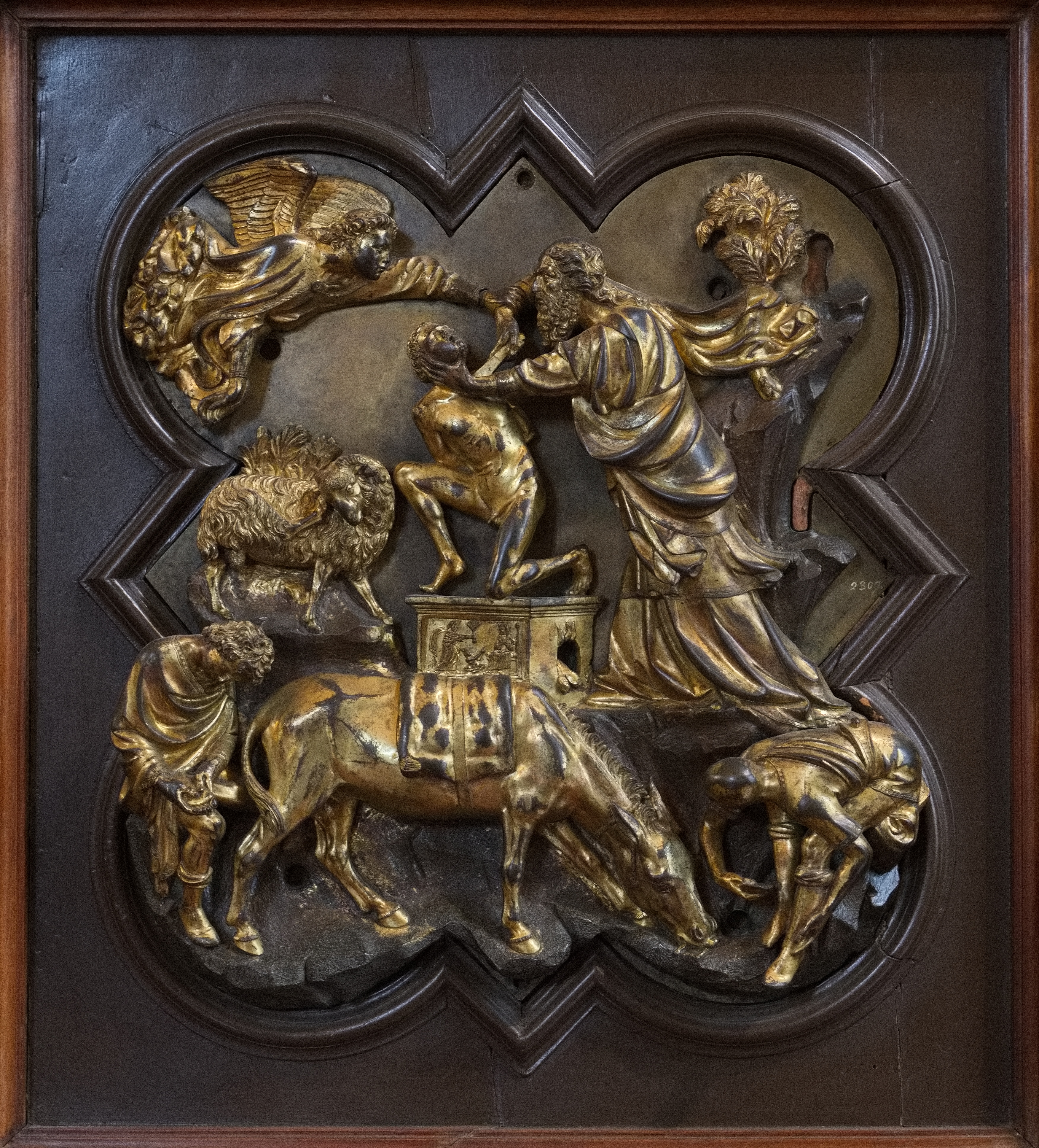 Filippo Brunelleschi, The Sacrifice of Isaac, 1401-2